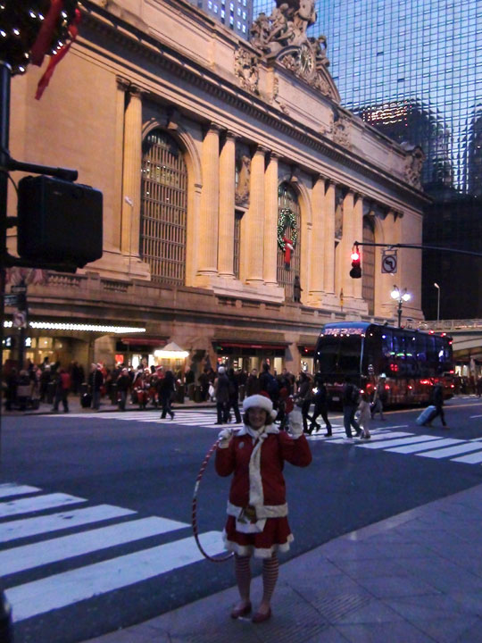 Grand Central Station in the background